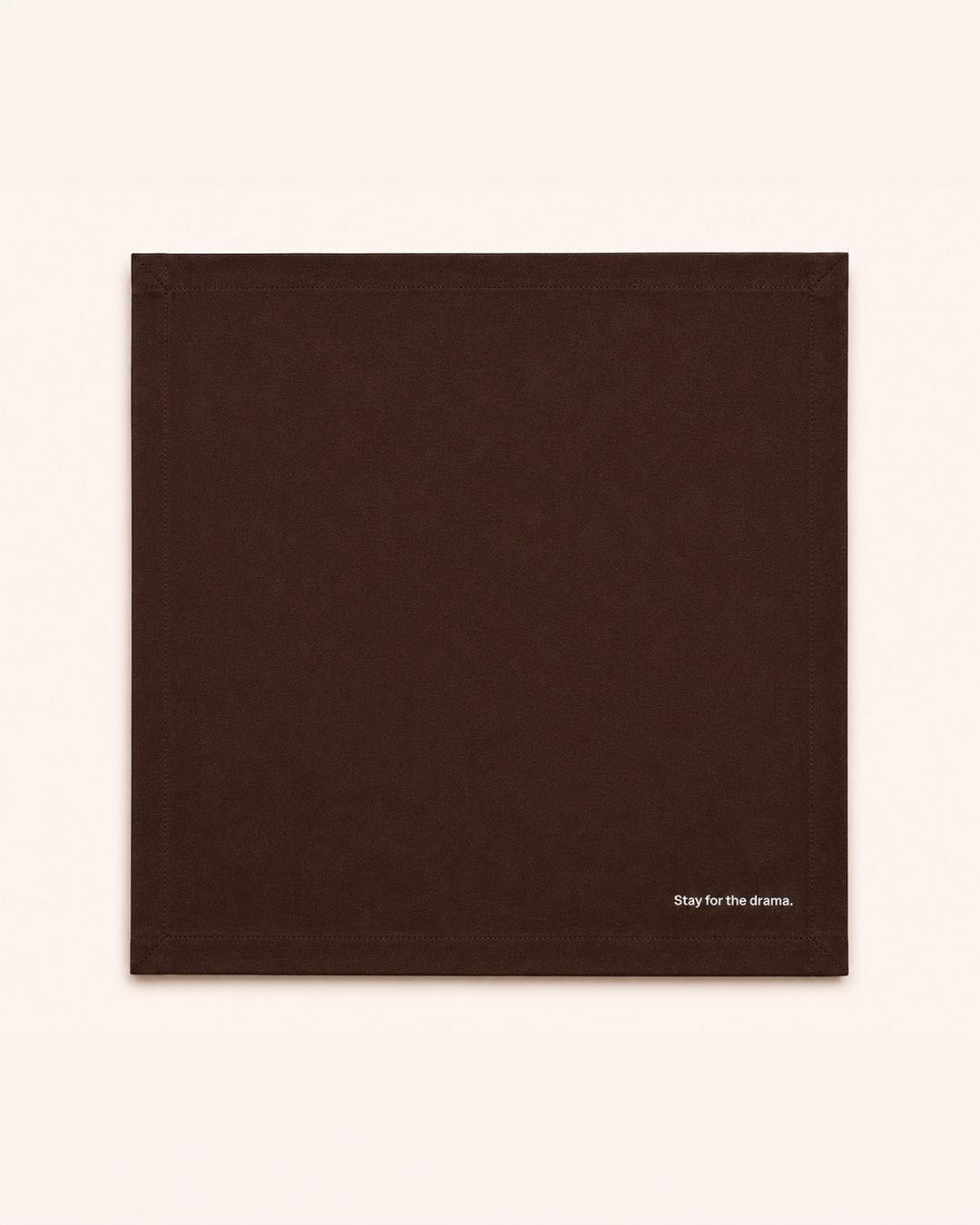 EMBROIDERED NAPKIN (SET OF 2) - FOOD & DRAMA